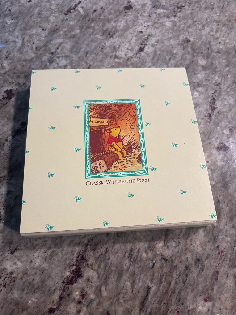 Vintage Christmas 1988 Classic Winnie The Pooh Disney Collectors Plate Willittis - Picture 2 of 8